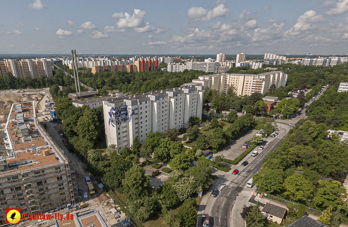 07.06.2023 - Graffiti am Karl-Marx-Ring in Neuperlach